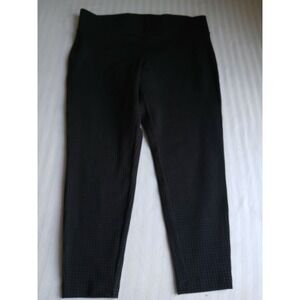 Torrid Pants 1x Pixie Mini Check Ponte Slim Leg Grunge Stretch Capule Corp New